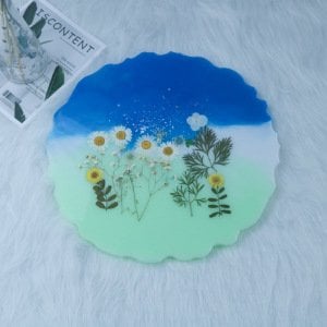 Epoksi 33.5cm Büyük Tepsi Kalıbı