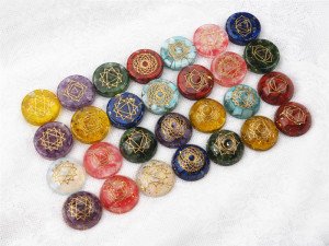 Epoksi Reçine 7 Çakra Dekoratif Silikon Kalıbı 2 li set