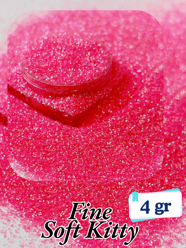 Epoksi- Mum-Makyaj-Tırnak-Sabun Simi Pulu Fine Soft Kitty 4 gr