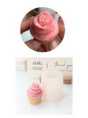Mum Cupcake Kalıbı Gül