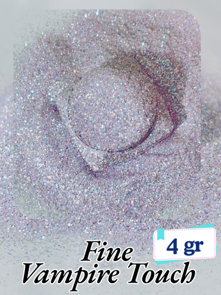 Fine Glitter İnce Toz Sim 4gr – Epoksi, Mum, Sabun, Nail Art Vampire Touch