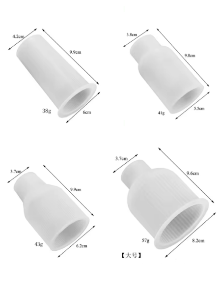 Epoksi Mum Alçı Tasarım Vazo Kalıpları