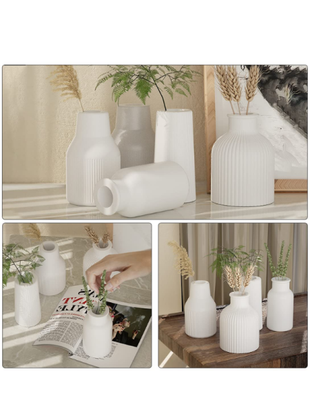 Epoksi Mum Alçı Tasarım Vazo Kalıpları