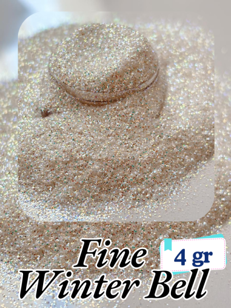 Fine Glitter İnce Toz Sim 4gr – Epoksi, Mum, Sabun, Nail Art Winterbell