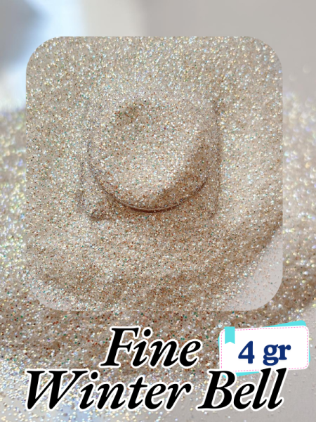 Fine Glitter İnce Toz Sim 4gr – Epoksi, Mum, Sabun, Nail Art Winterbell