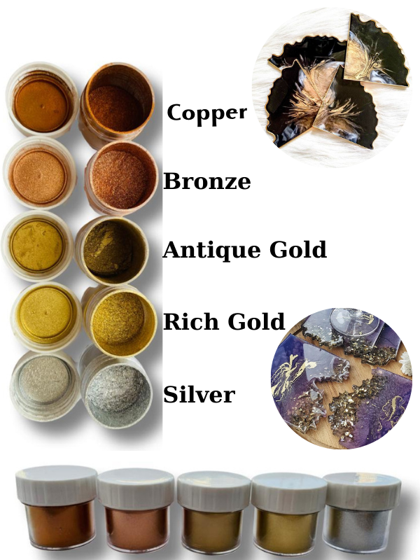 Epoksi Metalik Toz Boya (Metallic Powder Pigment) 10gr