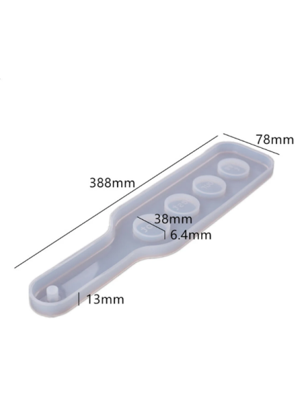 Epoksi Reçine Alçı Shot Bardak Tutucu Mumluk Kalıbı