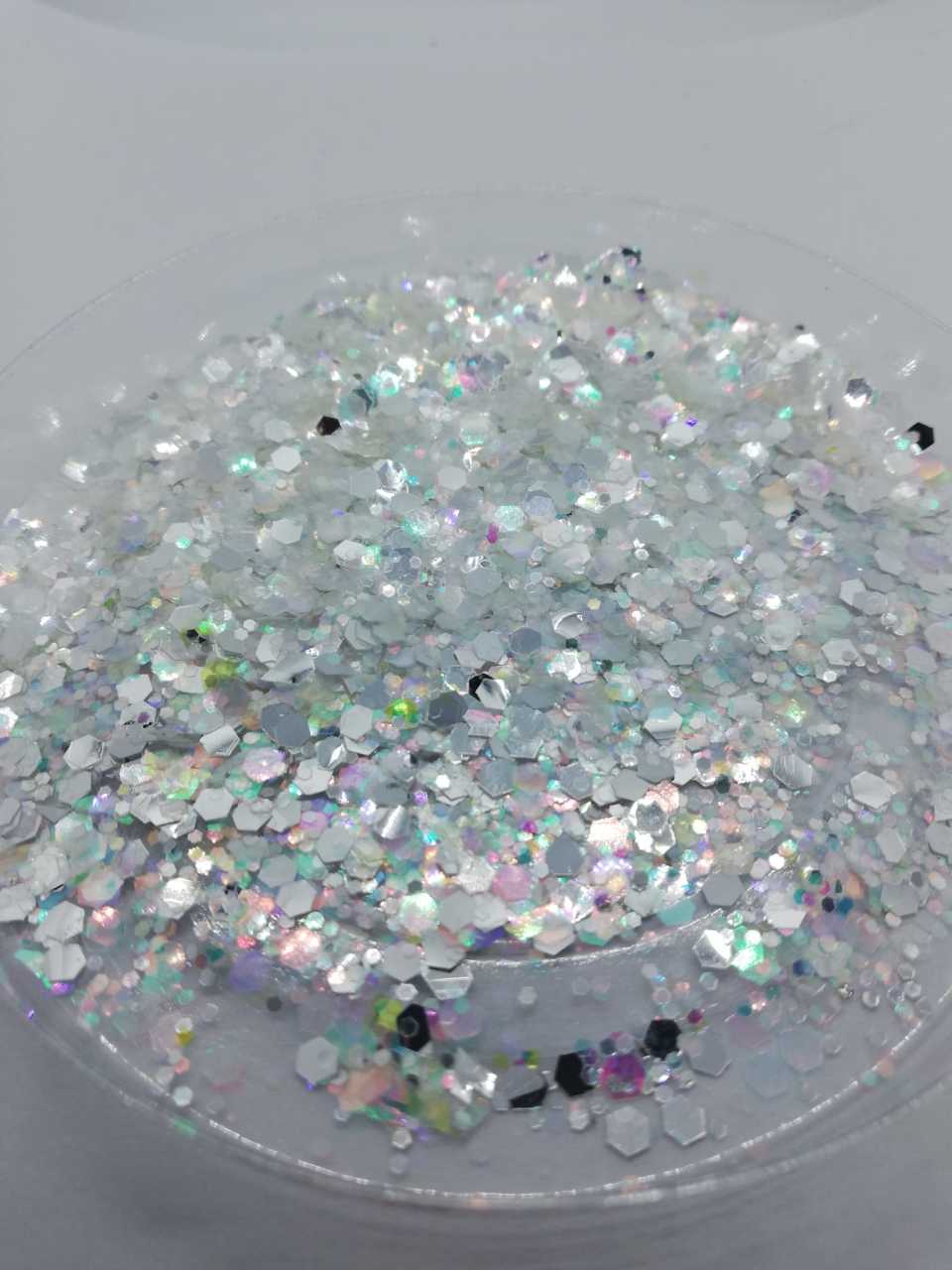 Epoksi Chunky Silver White 5 gr