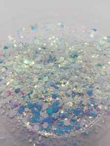 Epoksi Chunky Glitter Baby White 5gr