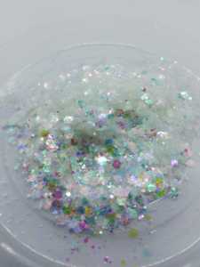 Epoksi  Chunky Glitters  Chaos White 5gr