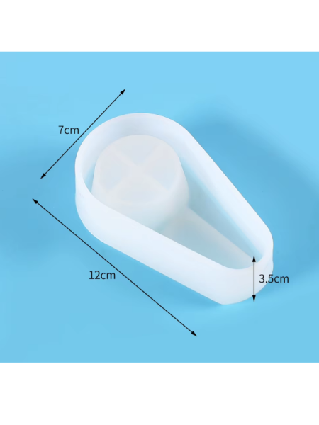 Epoksi Reçine Alçı Puro Sigara Küllük Kültablası  Silikon Kalıbı