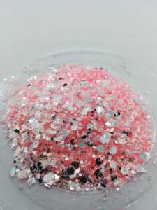 Epoksi Chunky Glitters Baby Pink 5gr