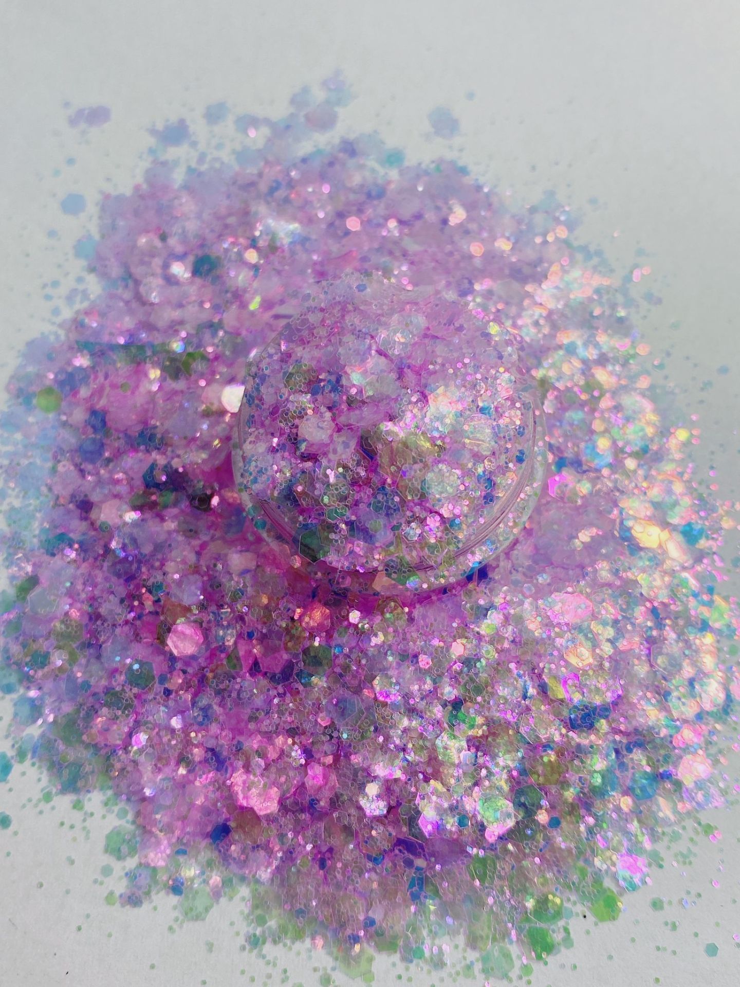 Epoksi Chunky Glitters  Cute Lila 3 gr