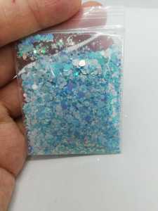 Epoksi Chunky Glitters Sea Blue 5 gr