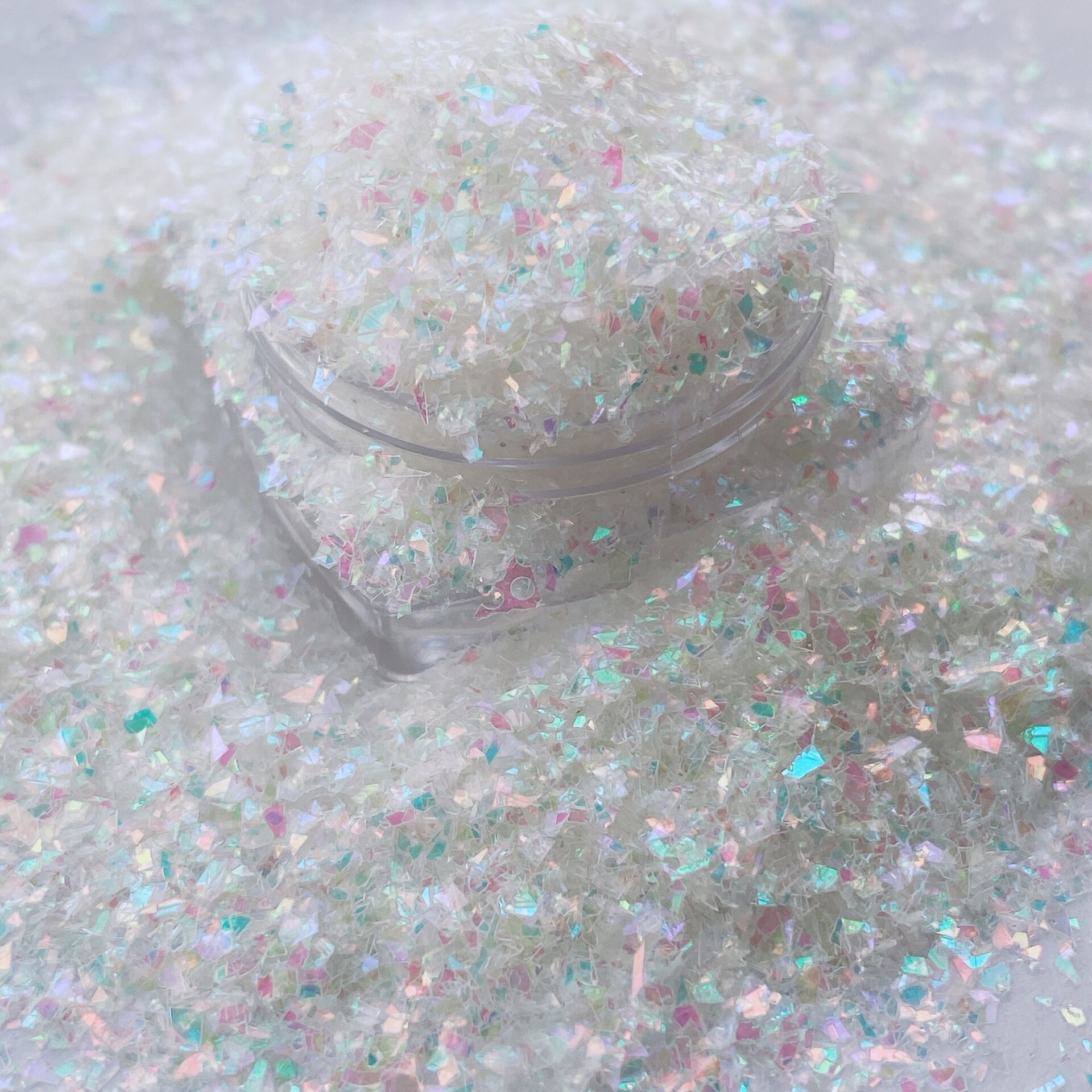 Epoksi Chunky Glitters  White Finex 4gr