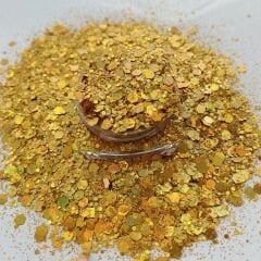 Epoksi Chunky Glitters Gold1   4 gr