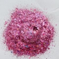 Epoksi Chunky Glitters Lila3 4 gr