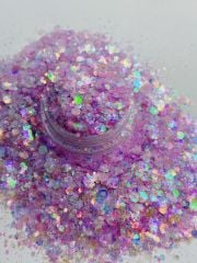Epoksi Chunky Glitters Soft lila 4 gr