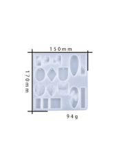 Epoksi Kolye Küpe Anahtarlık Ada Dağ Kalıpları