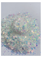 Epoksi Chunky Glitters White 1 4 gr