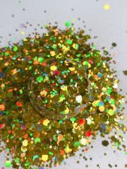 Epoksi Chunky Glitters Gold 2  4 gr