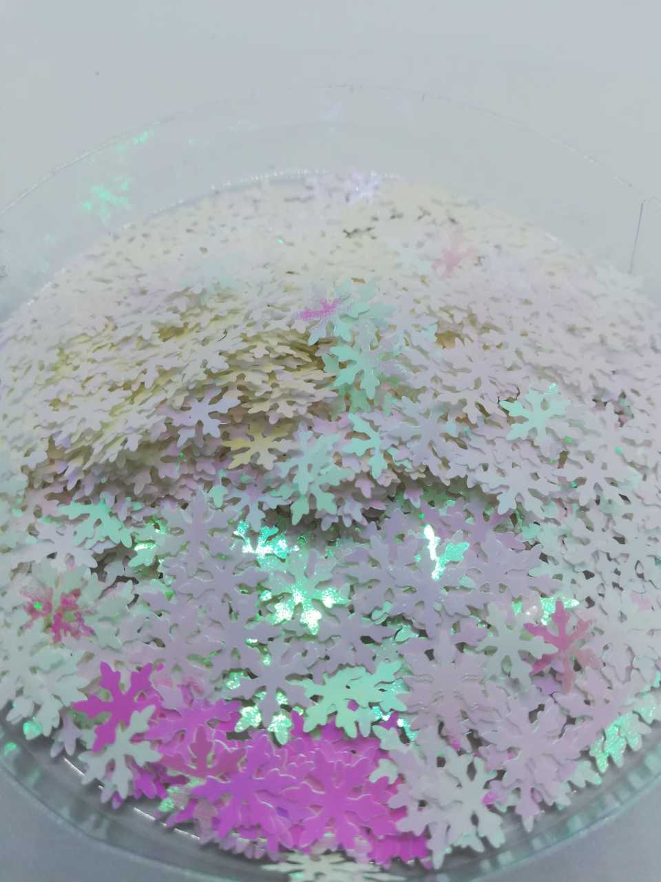 Epoksi Sweet Pink Snowflakes 5 gr