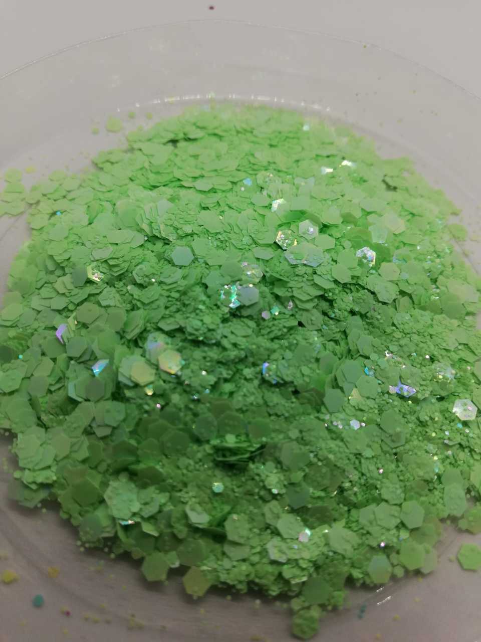 Epoksi Glitters Soft Green 5 gr