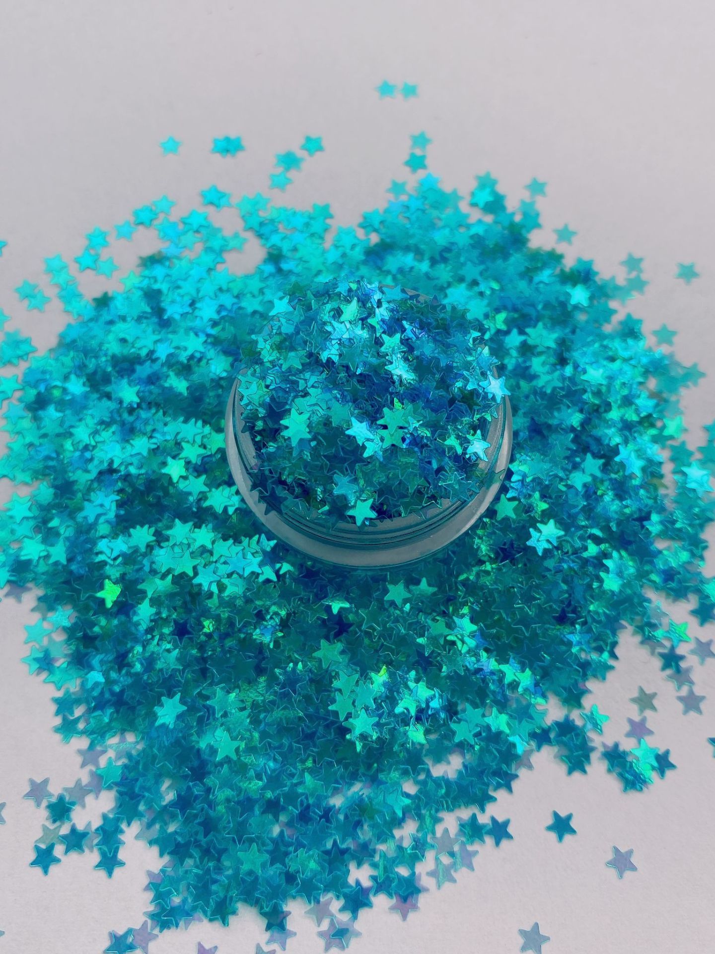 Epoksi Glitters  Blue Green Star 2,5 gr