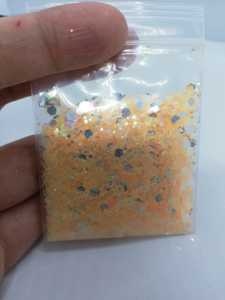 Epoksi Chunky Glitters Sweet Orange 4 gr