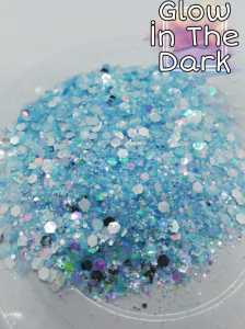 Epoksi Chunky Glitters Baby Blue 4 gr