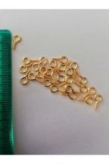 5x10 mm Anahtarlık Epoksi Kolye Takı Çivisi 100 adet Gold - Silver - Rose