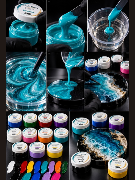 Sirius Resin Day's Opak Transparan Krem Pigment – 50 Gr | Epoksi Reçine İçin Yoğun Opak Renklendirici