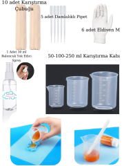 Epoksi Karışım Döküm Beher Seti