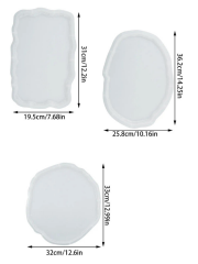 Epoksi Reçine Taş Görünümlü Tepsi Kalıpları