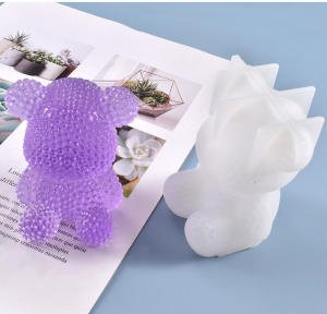 Epoksi 3d Diamond Ayıcık Kalıbı
