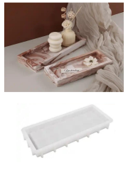 Epoksi Uzun Tabak Sunumluk Kalıbı