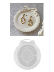 Epoksi Reçine Söz Nişan Tepsisi Yüzüklük Sunumluk Kalıpları