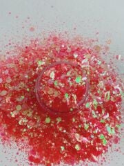 Resin Chunky Glitters  Bubble Gum 4 gr
