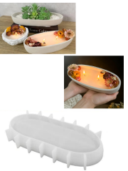 Epoksi Reçine Büyük Gemi Tabak Sunumluk Kalıbı