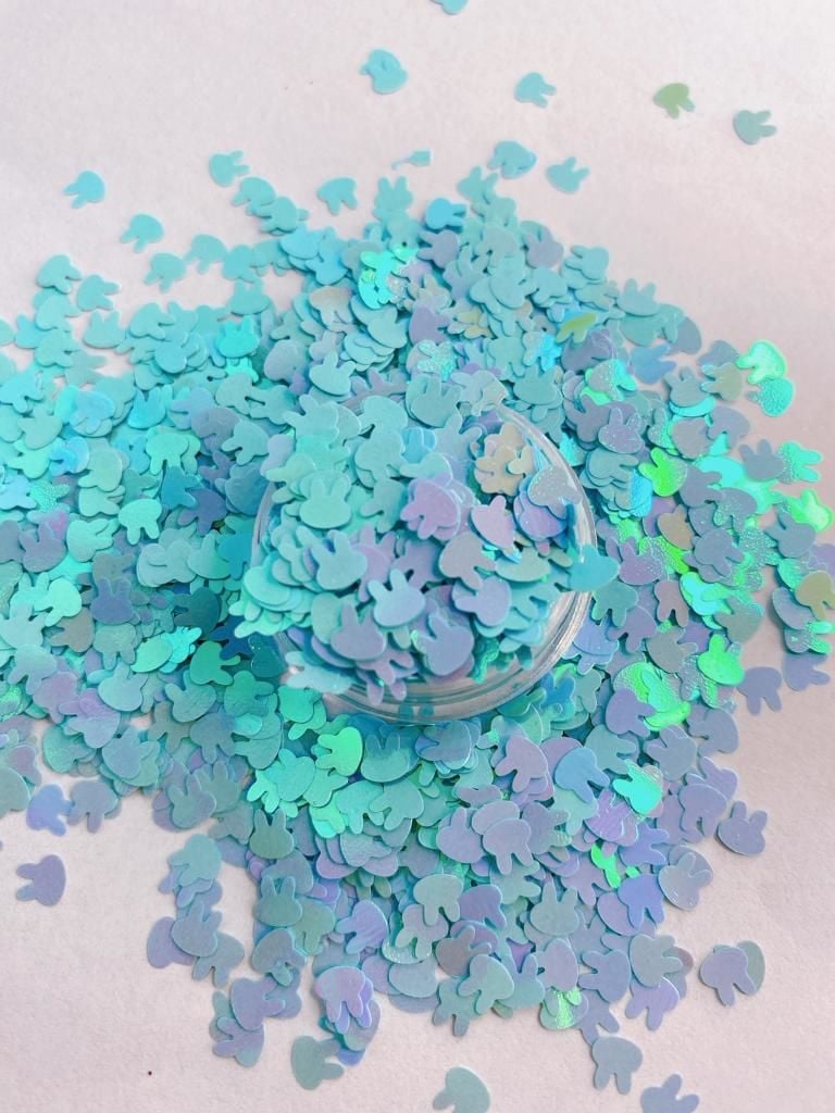 Holographic Rabbit (Tavşan) Cyan 4gr