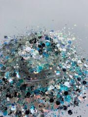 Limited -Chunky Glitter Blue Mirror 4 gr