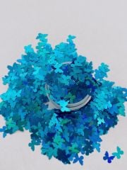 Holographic Butterfly Turkuaz (Kelebek) 2gr