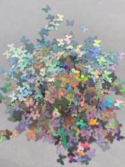 Holographic Butterfly Silver (Kelebek) 2gr