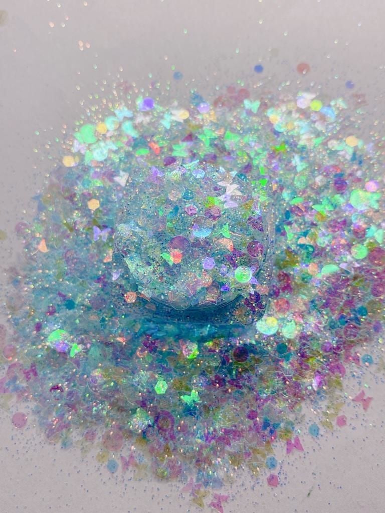 Chunky Glitters Magic Box Blue 4gr