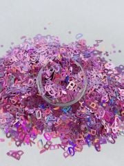 Holographic Letters (Hologram Harfler ) Purple 2,5gr