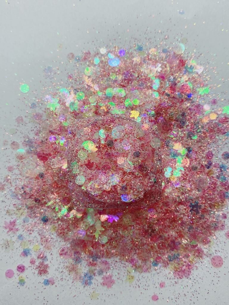 Chunky Glitters Magic Box Rose 4gr