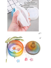 Epoksi Şeker Mumluk Kapaklı Kutu Silikon Kalıbı