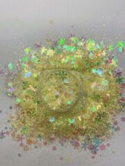 Chunky Glitters Magic Box Yellow 4gr