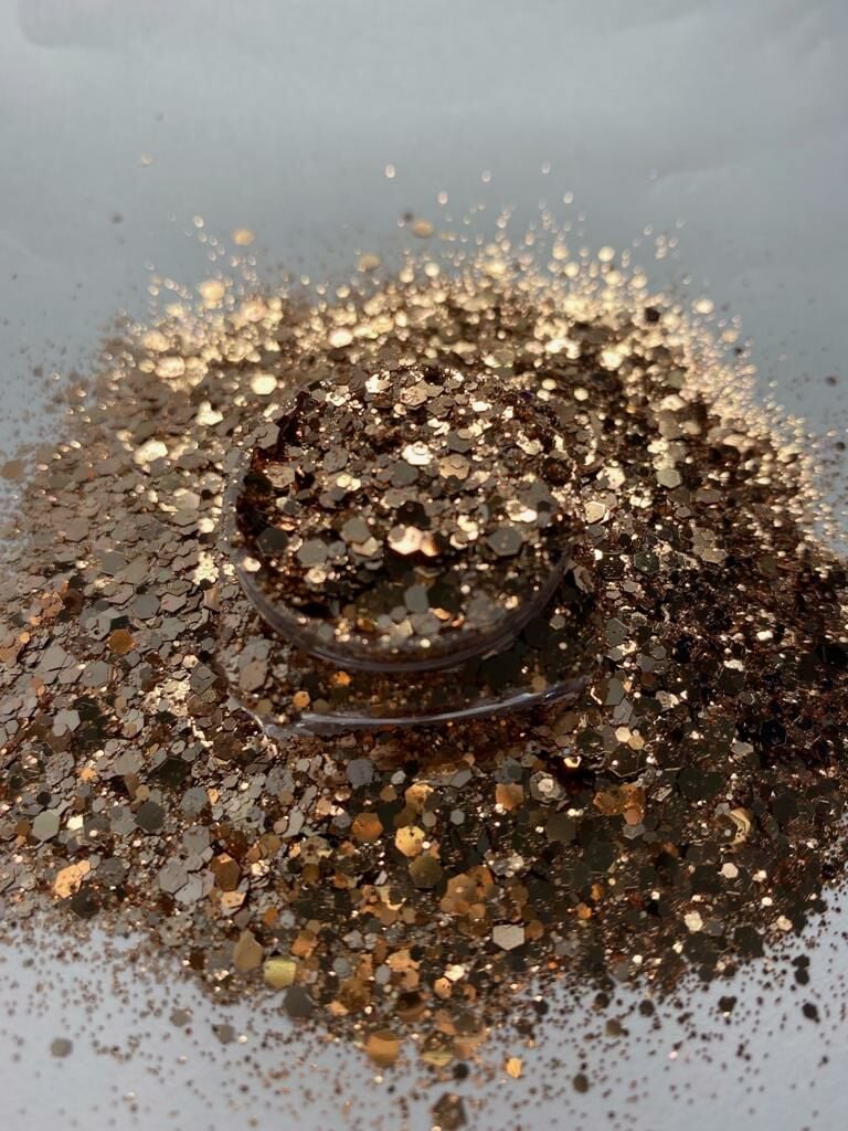 Chunky Glitters Quartz Champagne 4 gr