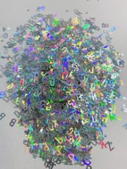 Holographic Letters (Hologram Harfler ) Silver 2,5gr